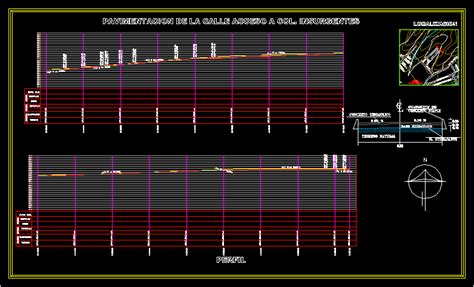 Pavimentazione Stradale In DWG Libreria CAD