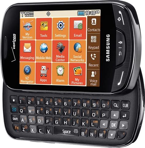 Best Buy: Samsung Brightside Cell Phone Black (Verizon Wireless) SCHU380HKV