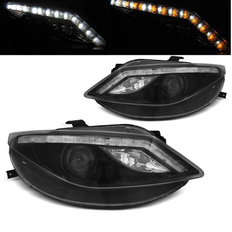 Phares Seat Ibiza J Led Clignotant Led Noir Yakaequiper