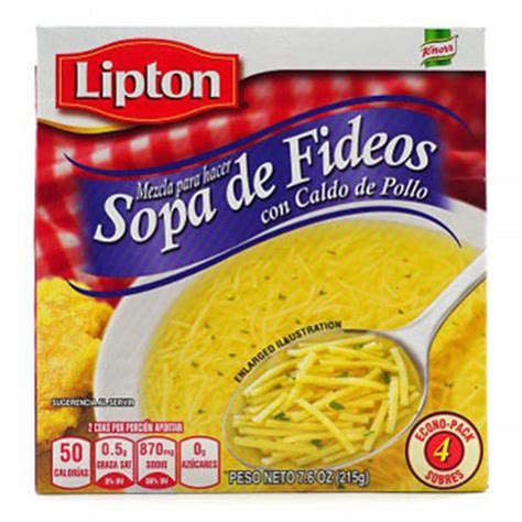 Sopa De Fideos Lipton Ct Antojo Boricua