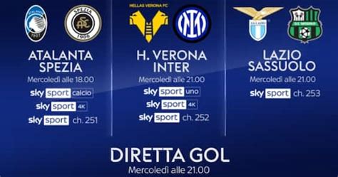 Calendario Serie A Le Partite Della Giornata Sky Sport