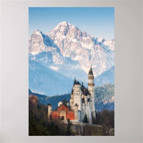 Neuschwanstein Castle Poster Zazzle