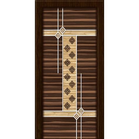 Exterior Brown Laminated Pine Wood Flush Door For Office At Rs 105 Sq