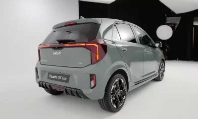 Leaked Images Showcase Eye Catching Kia Picanto Gt Line