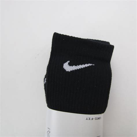 Nike Dri Fit Socks Mens Black New With Tags Ebay