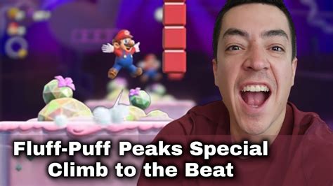 Fluff Puff Peaks Special Climb To The Beat Mario Wonder Youtube