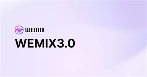 Wemix30 Wemix