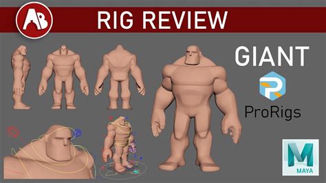 Giant Prorigs Paid Maya Animation Rig Review Youtube