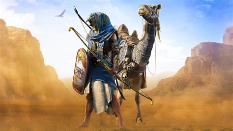 Wallpaper Assassins Creed Origins Ubisoft Desert 1920x1080 Full Hd