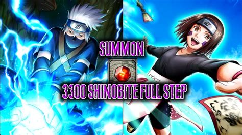 NxB NV Summon Kakashi Boy Rin EX Rekit 3300 Shinobite Full Step