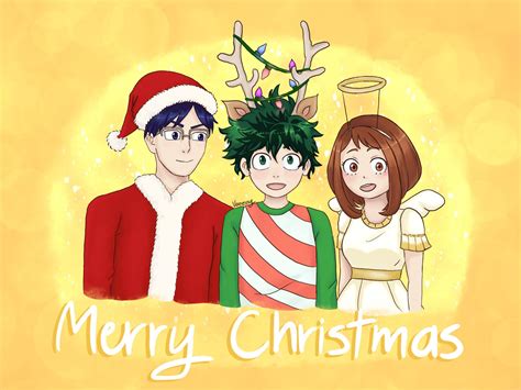 My Hero Academia Christmas Wallpapers Top Free My Hero Academia