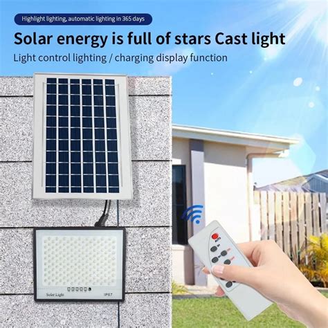 Reflector Led Con Panel Solar 200w Envio Gratis Soluciones Shop
