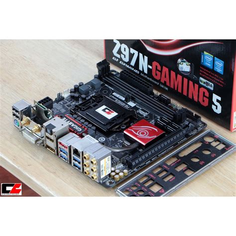 MB GIGABYTE GA Z97N GAMING 5 LGA1150 มกลอง มดวดไดรเวอร ม