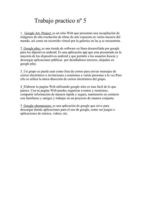 Trabajo Practico Nº 5 Pdf