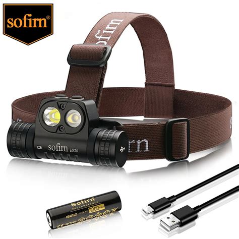 Sofirn Hs Cree Xhp Led Headlamp Lm Rechargeable Usb C