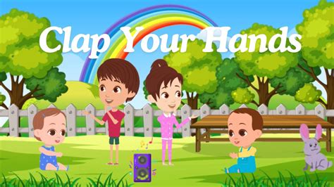 👏 Clap Your Hands Rhymes For Kids 👏 Nursery Rhymes Kids Video