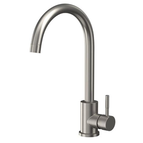 Manhattan Mono Mixer Tap Brushed Steel