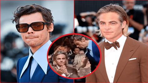 Harry Styles Escupe A Chris Pine En El Festival De Venecia Youtube