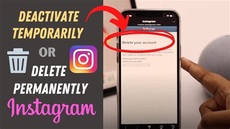 Deactivate And Delete Instagram Account 2023 Temporarily Permanently