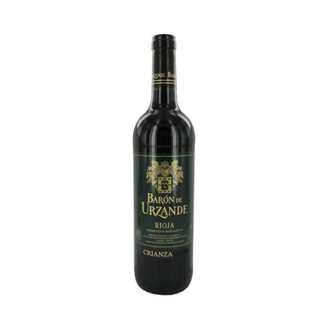 BARON DE URZANDE Vino Tinto Crianza Con D O Ca Rioja Botella 75 Cl