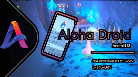 Alphadroid Di Asus Zenfone Max Pro M Install Dan Review Custom