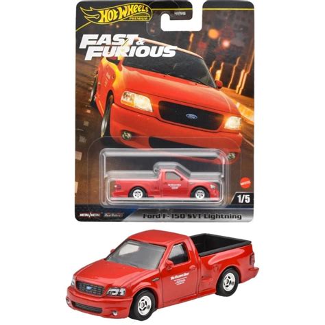Метална количка Hot Wheels Fast and Furious Ford F 150 SVT Lightning HYP75 Toyzz Shop