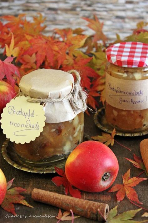 Bratapfelmarmelade Brotaufstrich Marmelade Geschenke Aus Der K Che