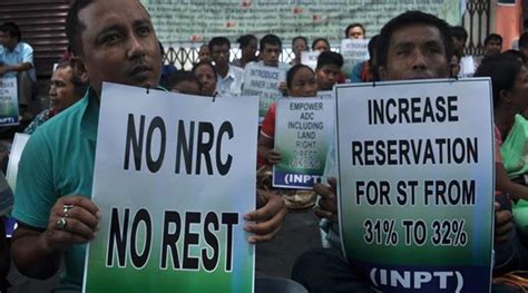 Inpt Demands Nrc Revision In Tripura Says Indigenous People