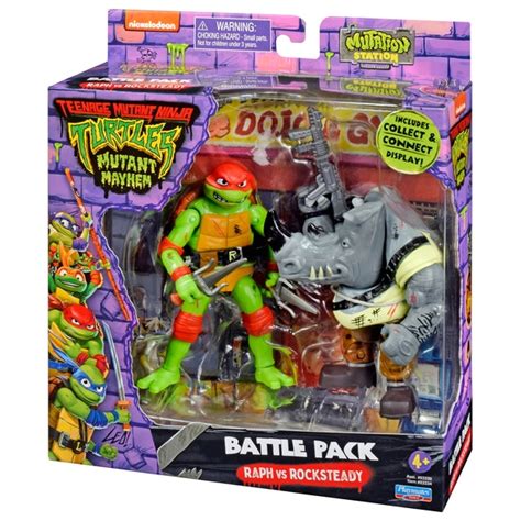 Teenage Mutant Ninja Turtles Mutant Mayhem Figuren Raphael Vs