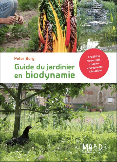 Guide du jardinier en biodynamie réédition augmentée Paris côté jardin