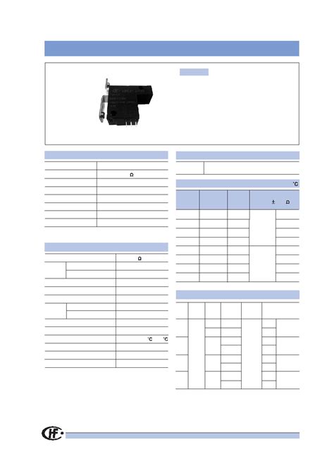 Hfe A Slash Dt R Datasheet Pages Hongfa Miniature High