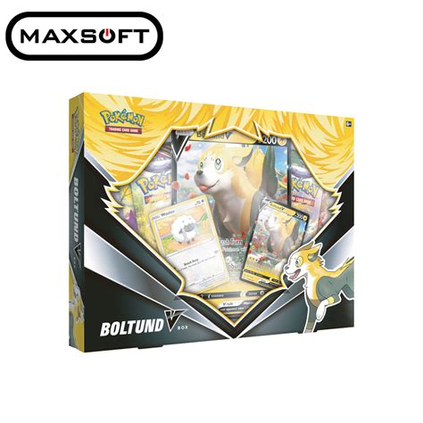 Pok Mon Tcg Boltund V Box Lazada Ph