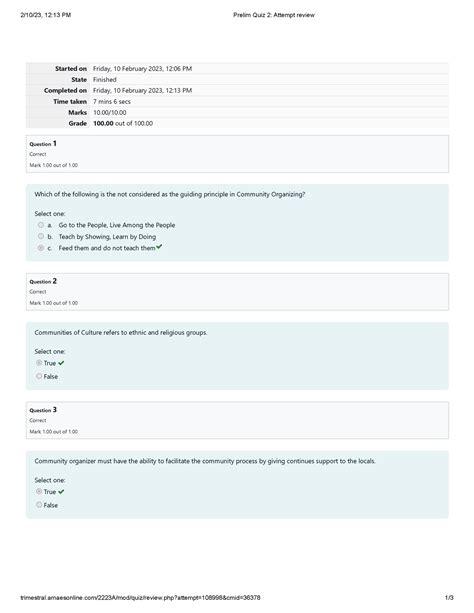 Nstp 2 Quiz 2 My First Attempt 21023 1213 Pm Prelim Quiz 2