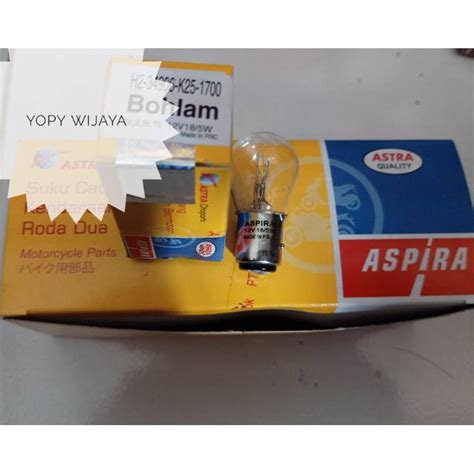 Jual DOP STOP BOHLAM STOP LAMPU BELAKANG ASPIRA Shopee Indonesia