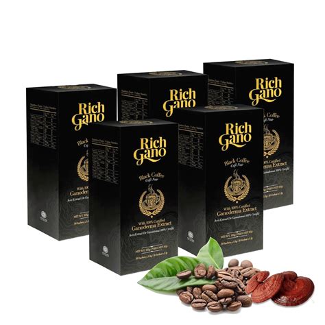 Amazon Rich Gano Reishi Mushroom Coffee Boxes Of Sachets