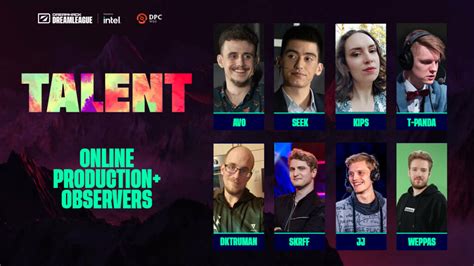 Full Talent Reveal For The Dota 2 2022 Dpc Season English Broadcast One Esports