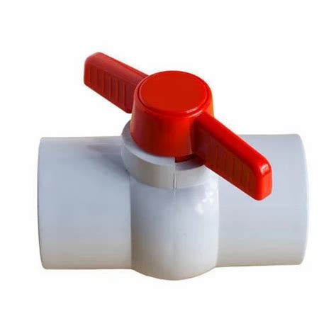 Agriculture Threaded Pvc Ball Valve At Rs 40piece Polyvinyl Chloride Ball Valves In Ahmedabad