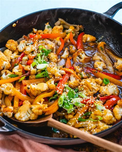 Easy Cauliflower Stir Fry A Couple Cooks