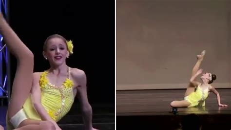 Dance Moms You Can Be Anything Maddie And Chloe Split Screen Youtube