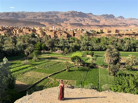 Cómo visitar las gargantas del Todra en Marruecos mapa