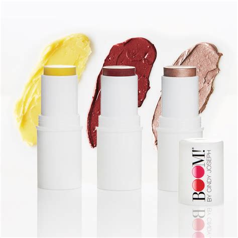 Boom By Cindy Joseph Boomstick Trio 3 Pack Boom Makeup Sticks