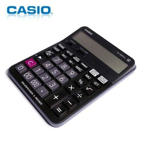 Jual CASIO DJ 120D PLUS KALKULATOR CEK ULANG CHECK CORRECT