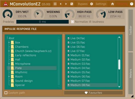 Mconvolutionez By Meldaproduction Convolution Plugin Vst Vst Audio