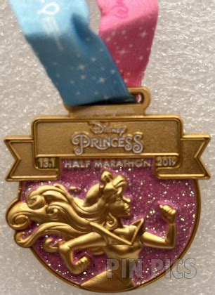 Disney Princess Rundisney Half Marathon Finishers Medal Princess