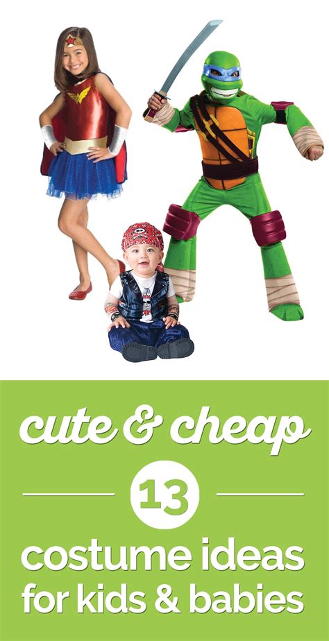 13 Cute & Cheap Costume Ideas for Kids & Babies - thegoodstuff