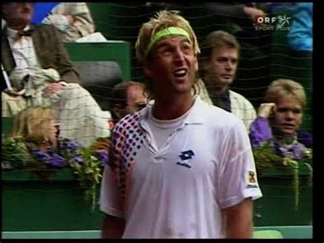 Thomas Muster Vs Michael Chang Davis Cup 1990 Semifinal PART 3 YouTube