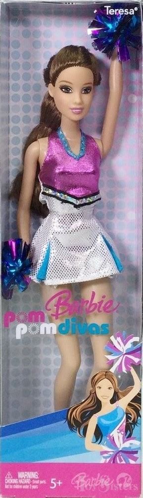 Barbie Pom Pom Divas Gymnastic Divas Toy Sisters