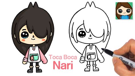 How To Draw Nari From Toca Life Stories Toca Boca Amandadrawings Porn