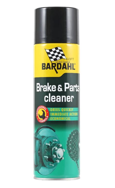 Очиститель тормозов и деталей bardahl brake parts cleaner 600мл 4451e