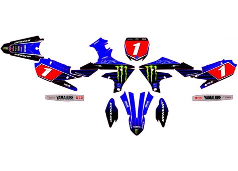 Kit Gr Fico Yamaha Yzf Monstro Kitdeco Moto Fr